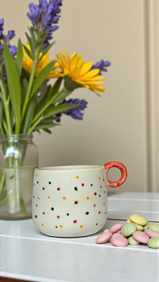 Confetti Joy Ceramic Cup